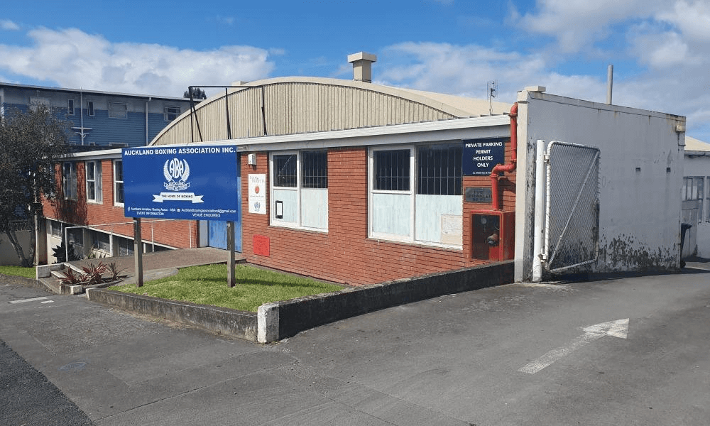 ABA Stadium boxing venue in Auckland, New Zealand