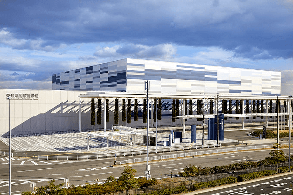 Aichi Sky Expo boxing venue in Aichi, Japan