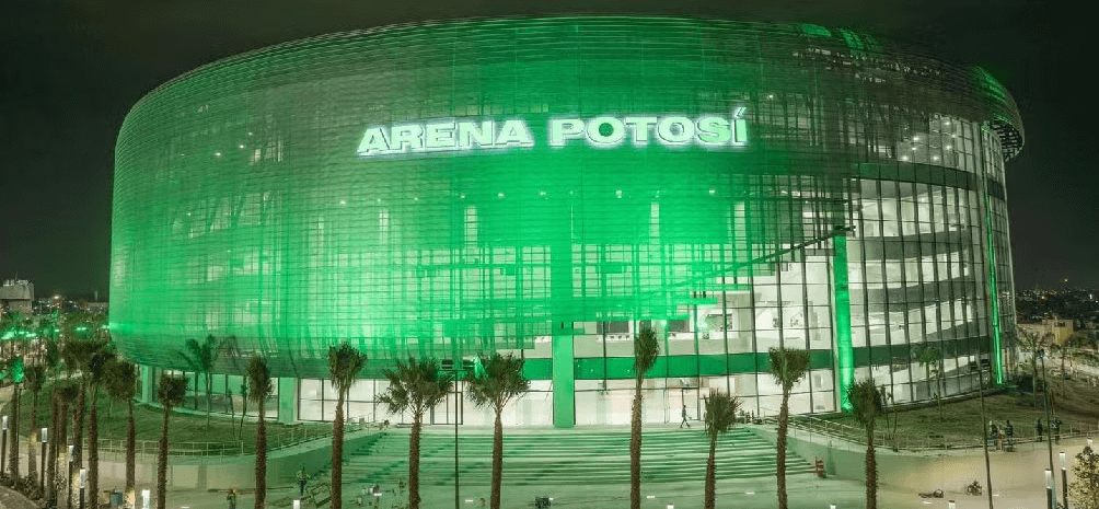 Arena Coliseo boxing venue in San Luis Potosi, Mexico