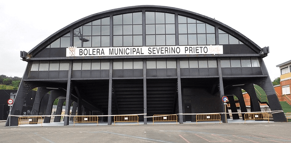 Bolera Severino Prieto boxing venue in Torrelavega, Spain