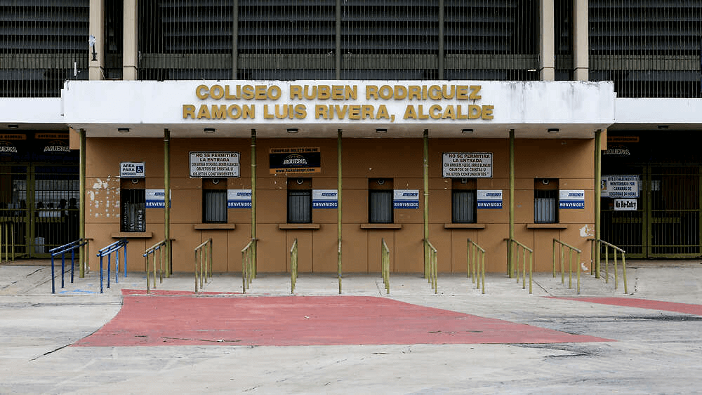 Coliseo Ruben Rodriguez boxing venue in Bayamon, Puerto Rico