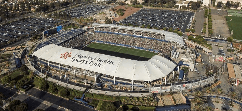 Dignity Health Sports Park boxing venue in Carson, USA