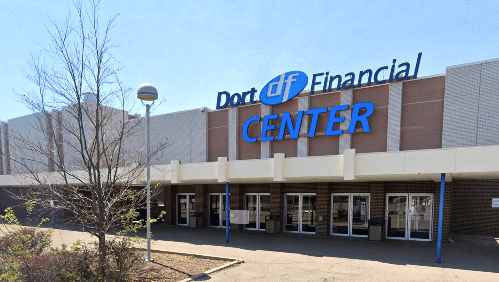 Dort Federal Event Center boxing venue in Flint, USA