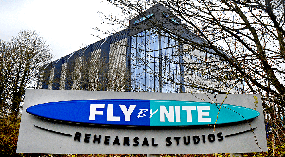 Fly By Nite Rehearsal Studios boxing venue in Redditch, England
