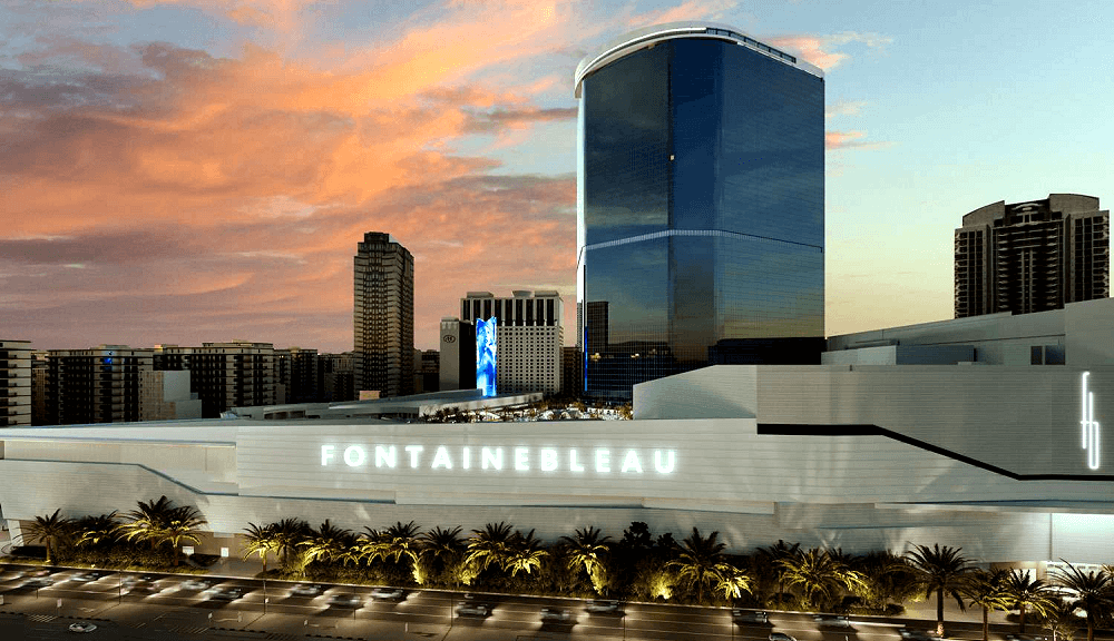 Fontainebleau Las Vegas boxing venue in Las Vegas, USA