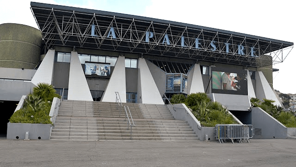 La Palestre boxing venue in Le Cannet, France