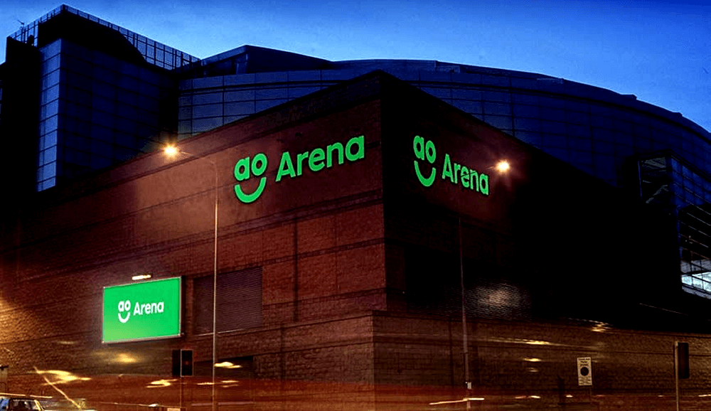 Manchester Arena boxing venue in Manchester, England