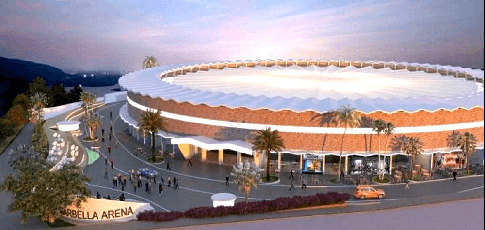 Marbella Arena boxing venue in Marbella, Spain