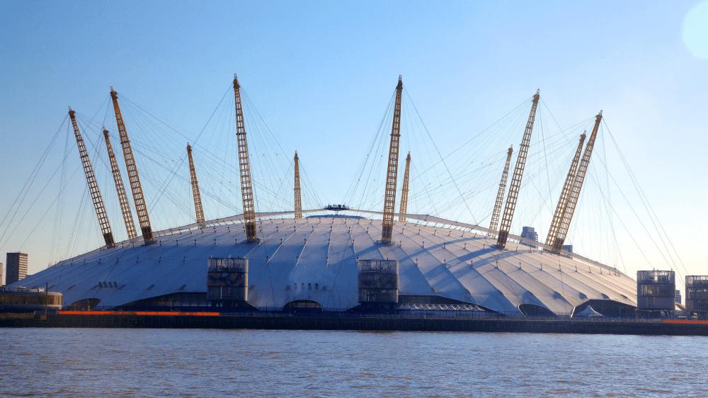 O2 Arena boxing venue in London, England