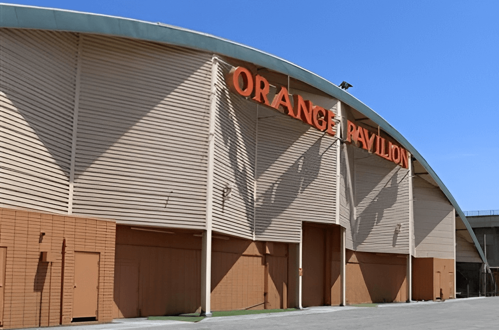 Orange Show Event Center boxing venue in San Bernardino, USA