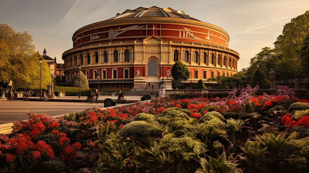 Royal Albert Hall boxing venue in London, England