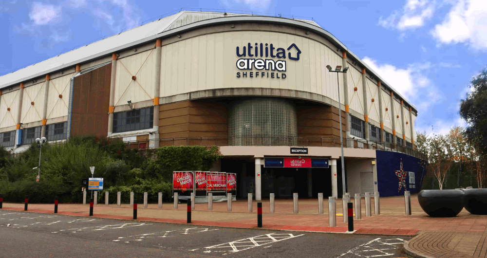 Sheffield Arena boxing venue in Sheffield, England