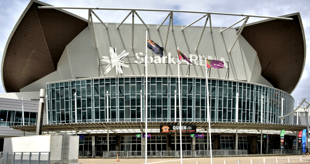 Spark Arena boxing venue in Auckland, New Zealand