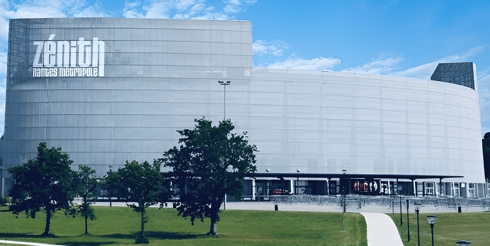 Zenith Metropole boxing venue in Nantes, France